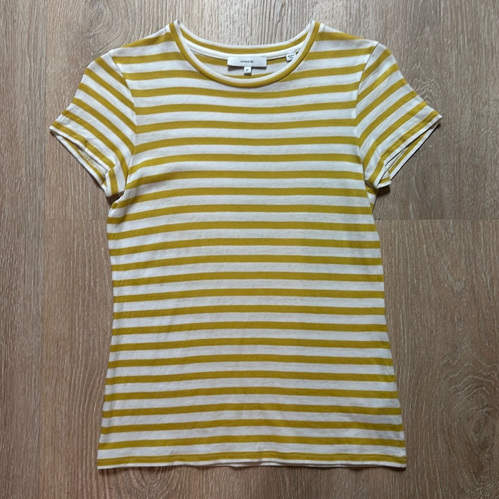 Vince Women’s Stripe Crew Neck Top